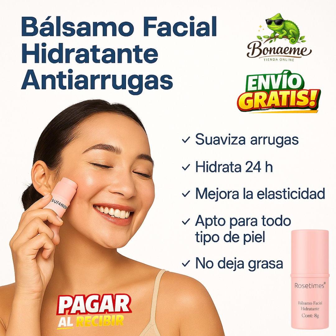 Bálsamo Facial Hidratante Antiarrugas