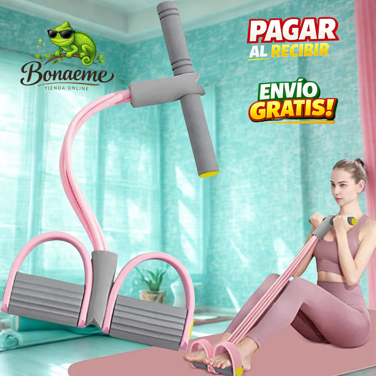 Bandas Elasticas Resistencia Con Pedal